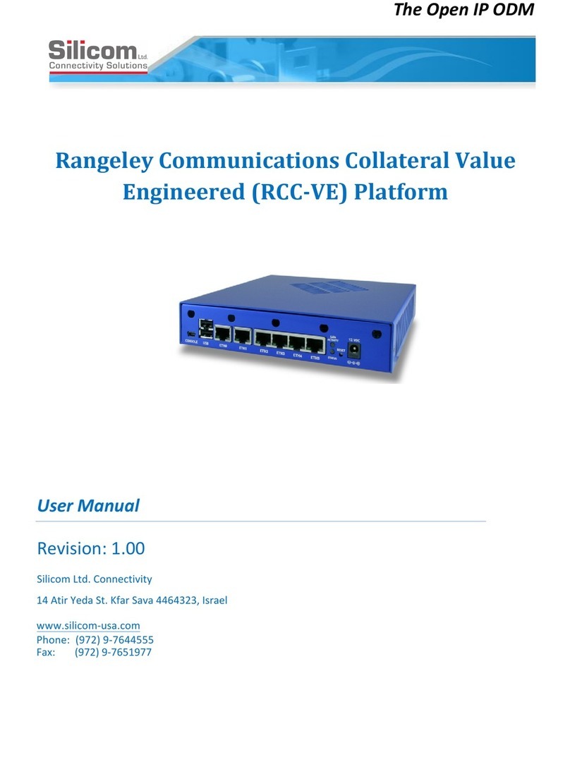 silicom RCC-VE user manual