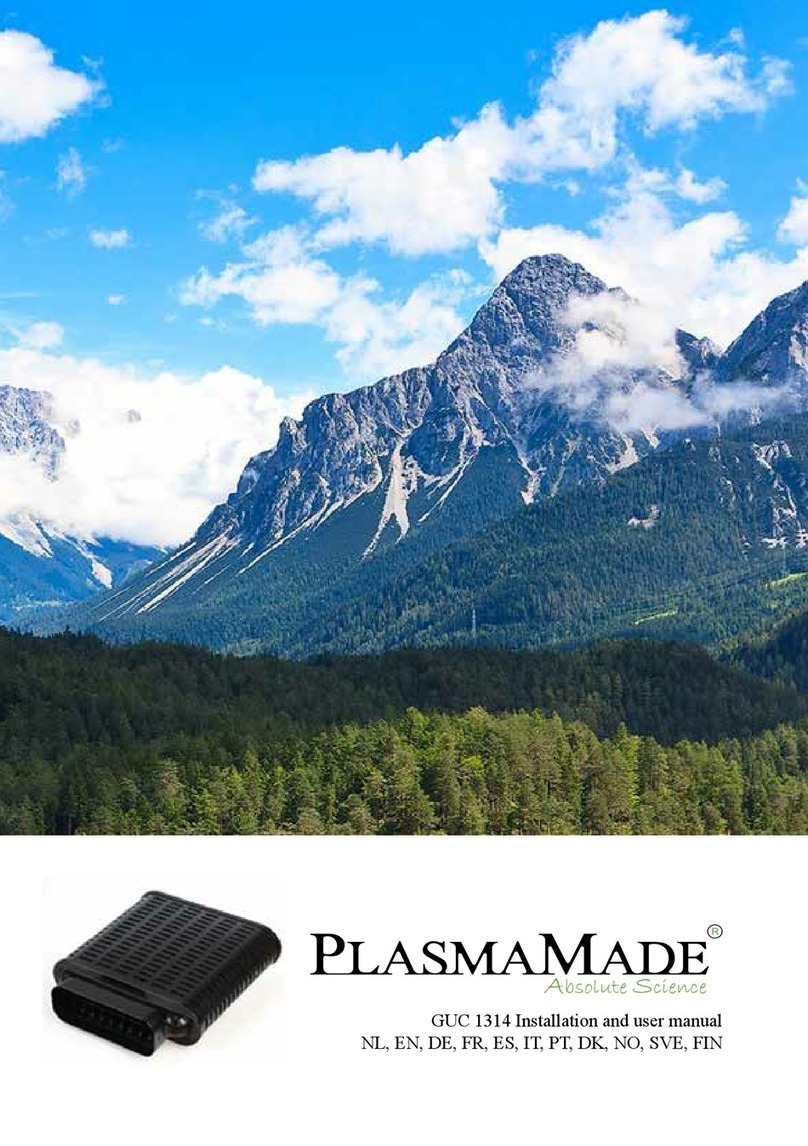 Plasma Made GUC 1314 User manual