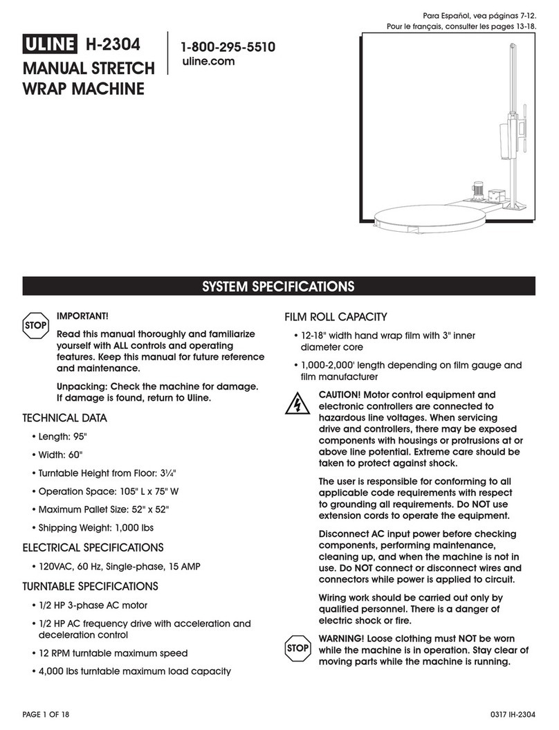 U-Line H-2304 Operation manual