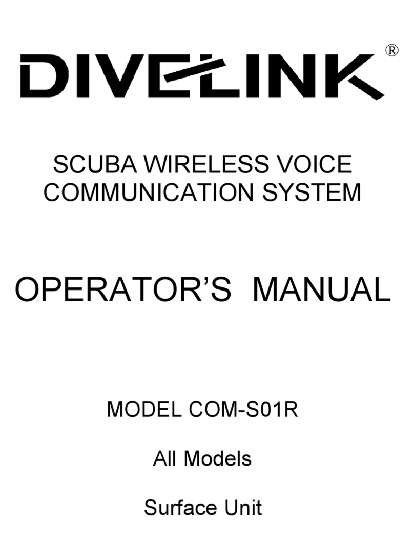 DIVELINK COM-S01R User manual