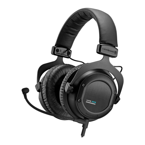 Beyerdynamic Custom Game User manual