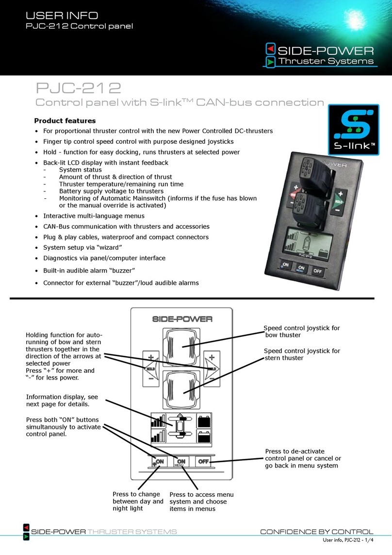 Side-Power S-link PJC-212 User Info