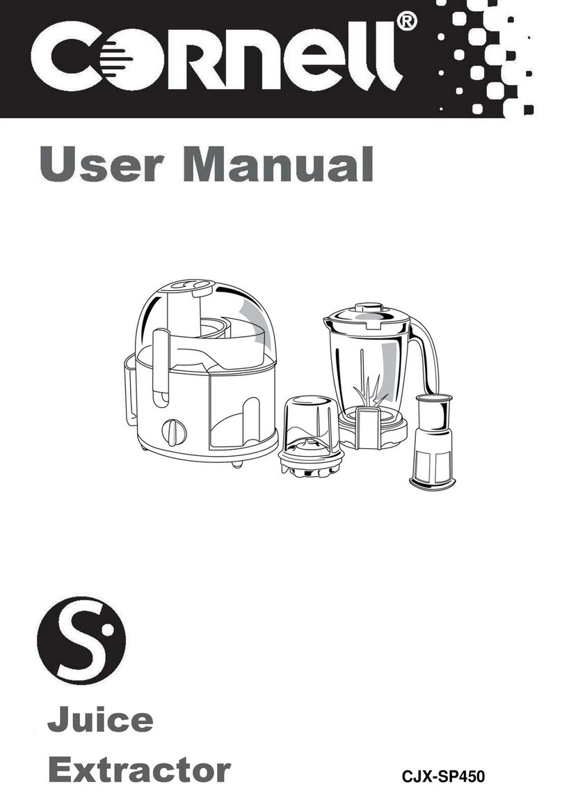 Cornell CJX-SP450 user manual Cornell CJX-SP450 user manual