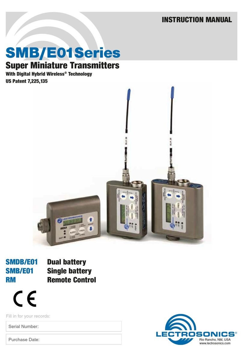 Lectronics SMB/E01Series User manual