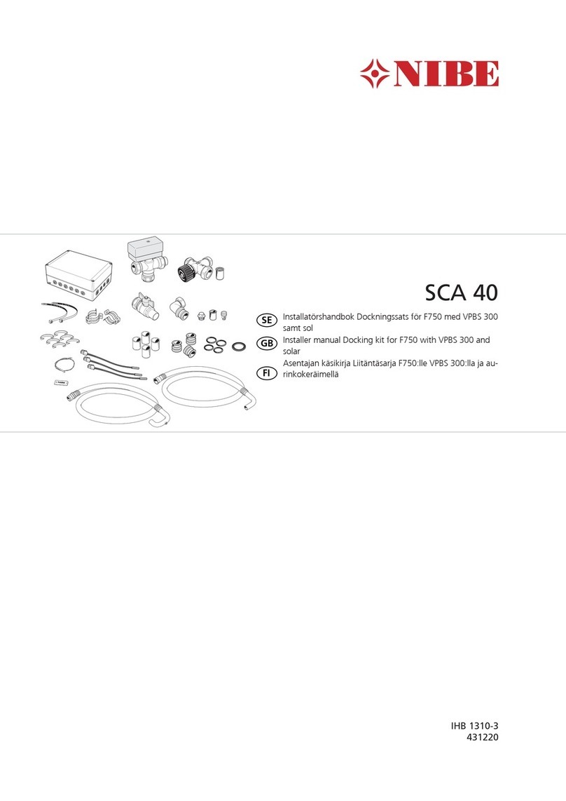 Nibe SCA 40 User guide