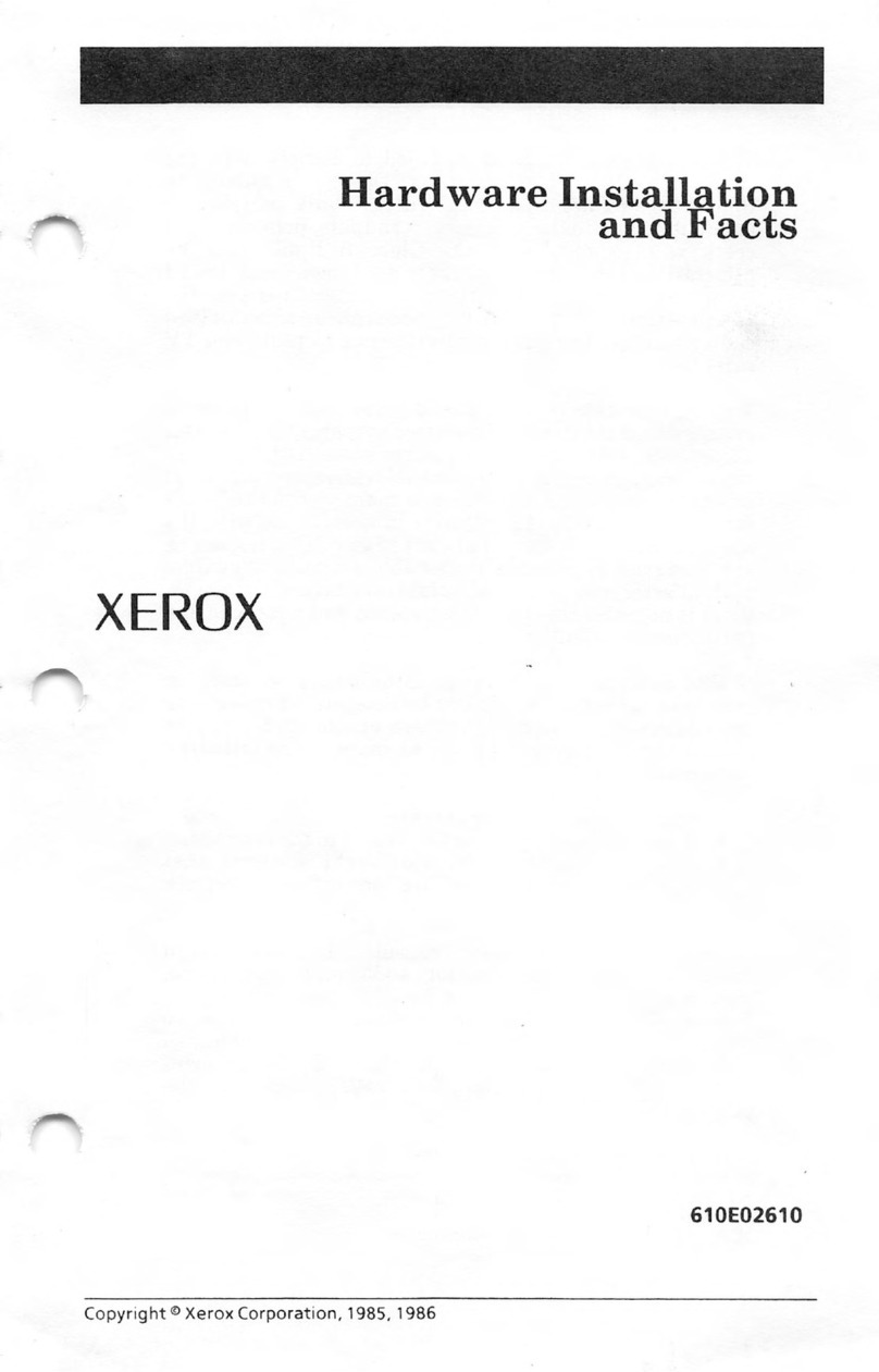 Xerox DocuColor 6060 User manual