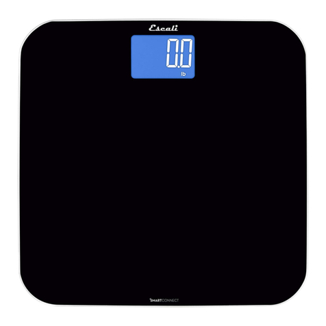 Escali SmartConnect SC200BS User manual
