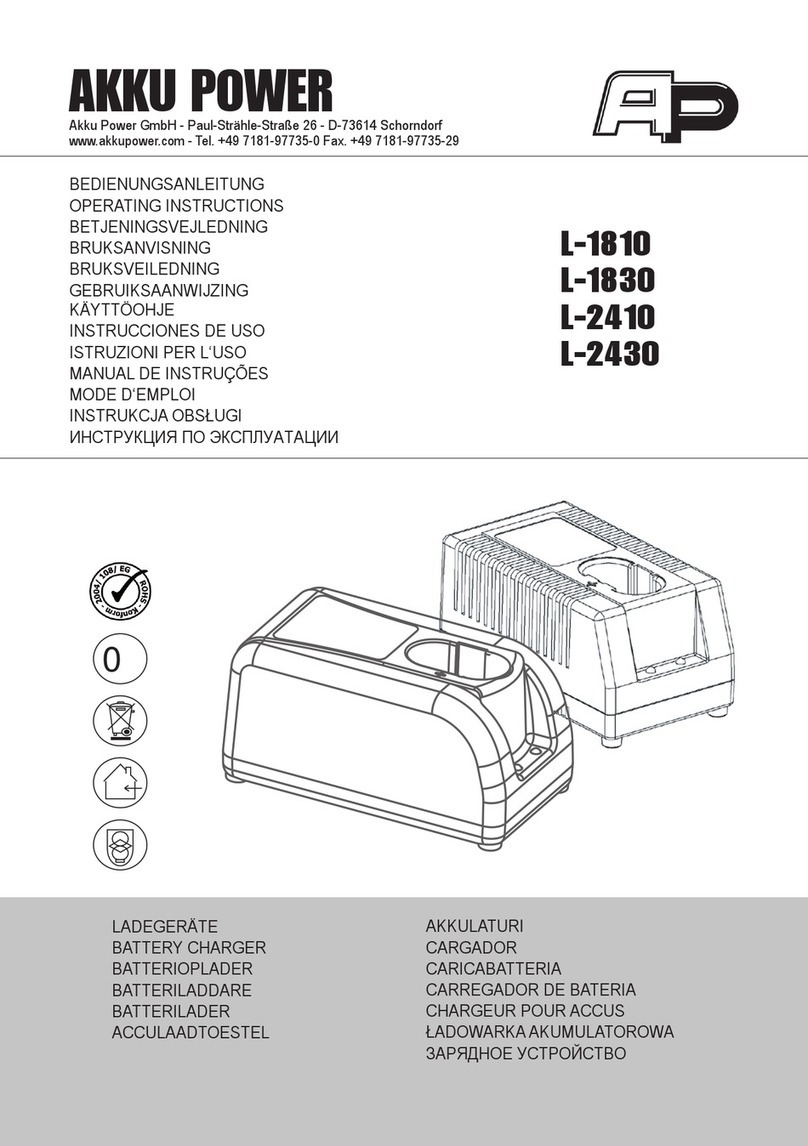 Akku Power L-1810 operating instructions