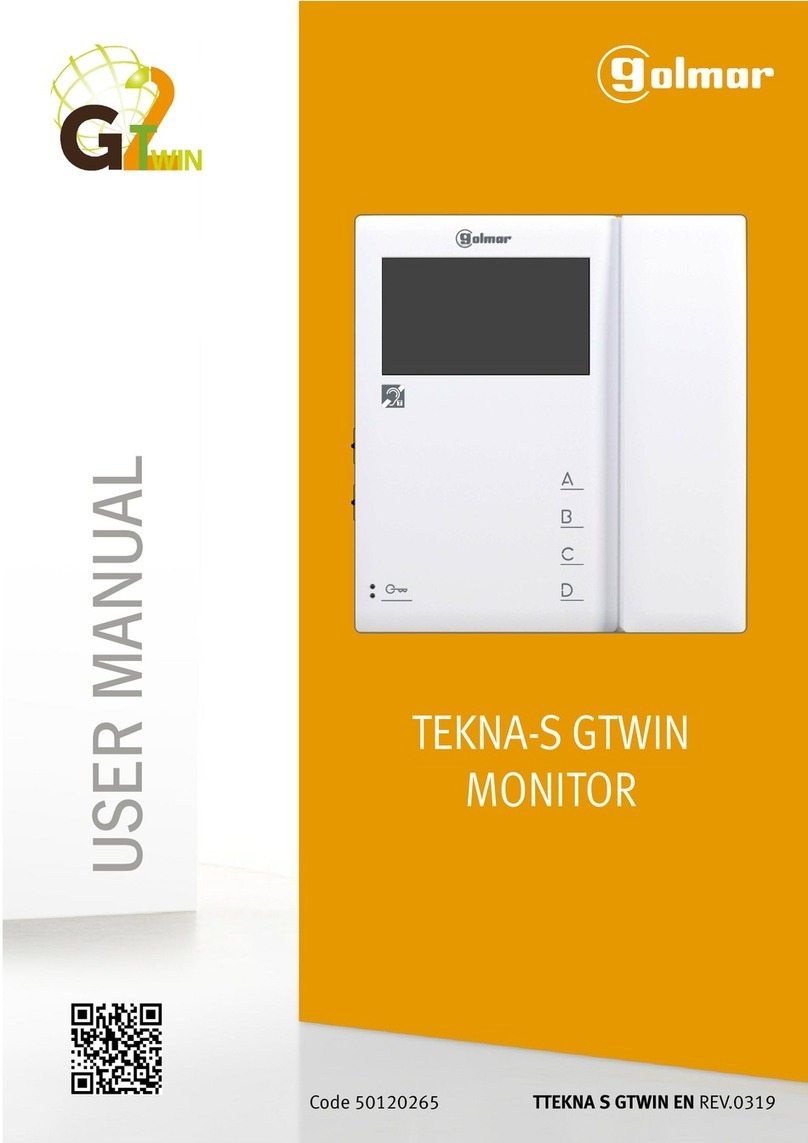 golmar TEKNA-S GTWIN user manual