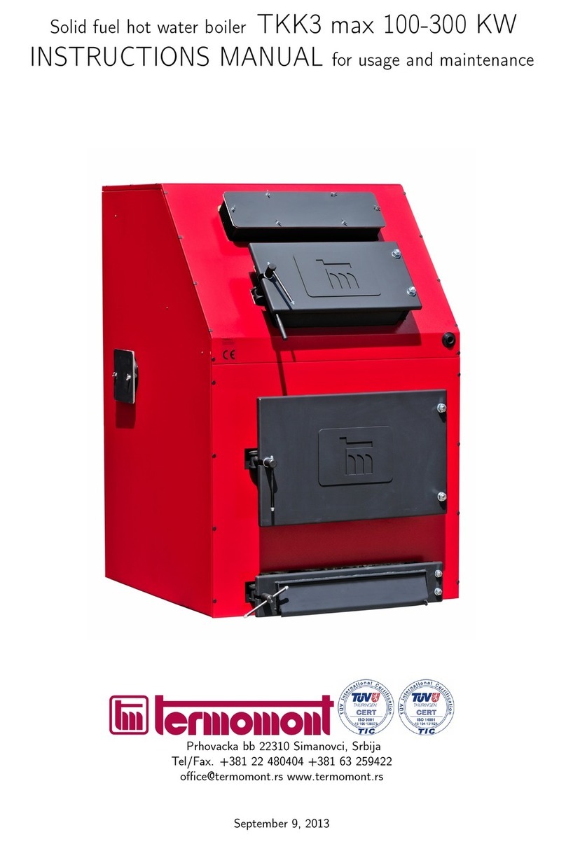 Termomont TKK3 max Series User manual