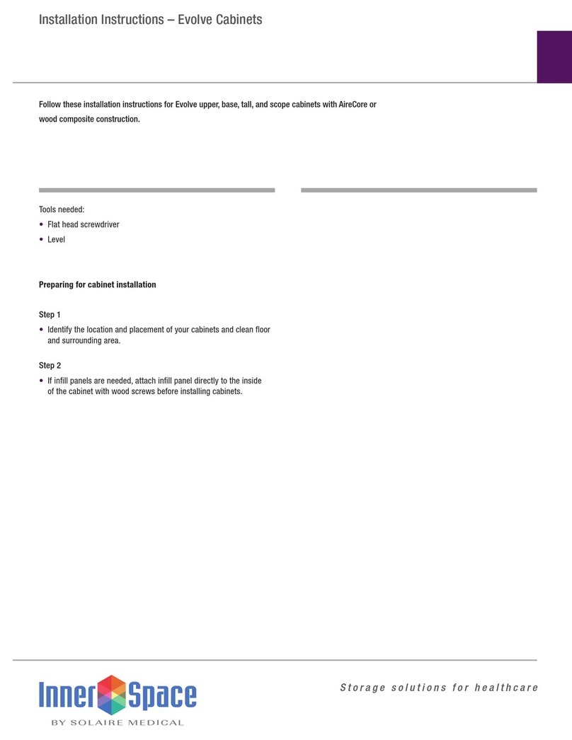 Solaire Medical Inner Space Evolve installation instructions