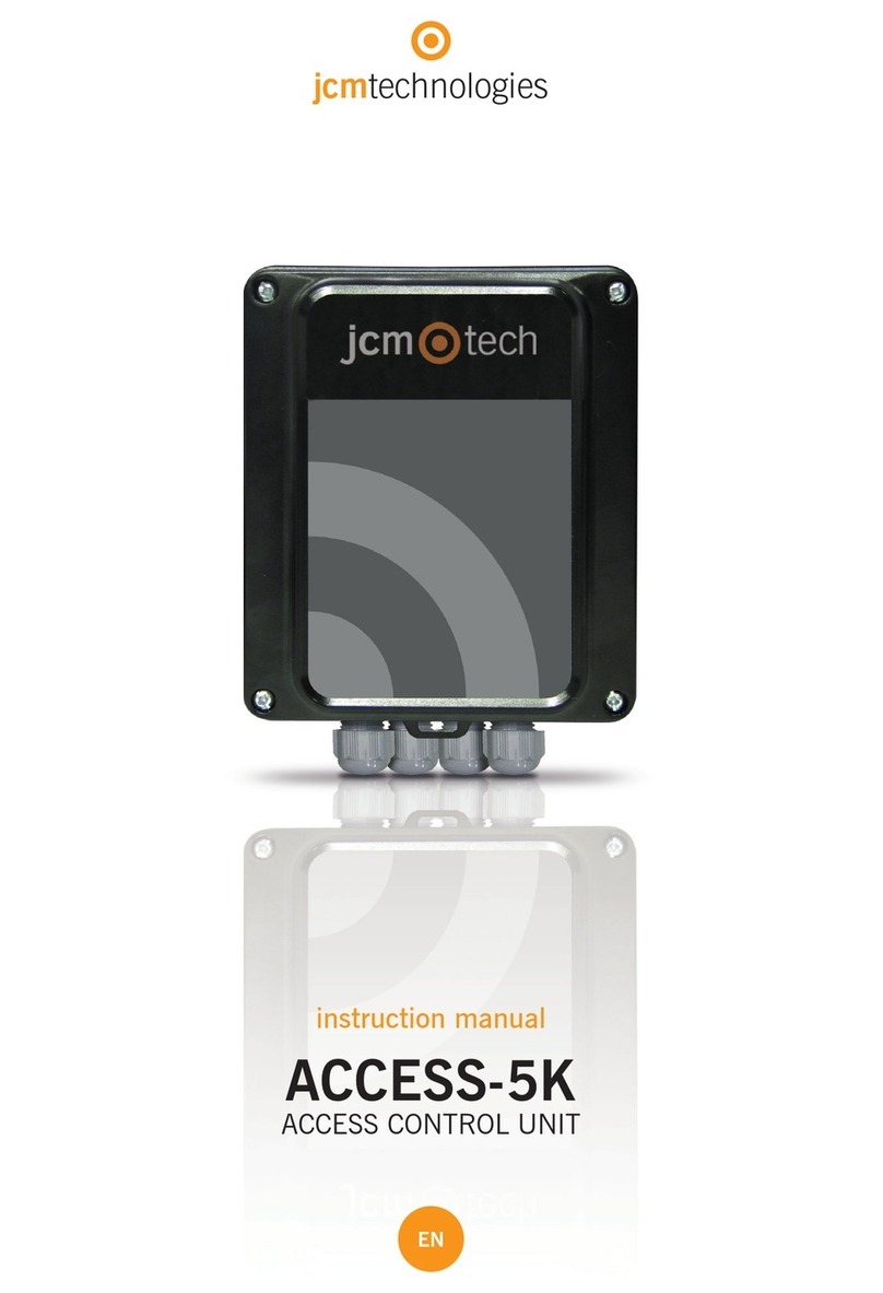 JCM Technologies ACCESS-5K instruction manual