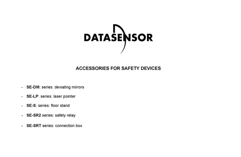 Datasensor SE-SRT Series manual