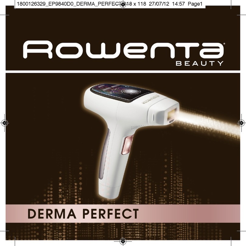 Rowenta Derma Perfect EP9840D0 manual