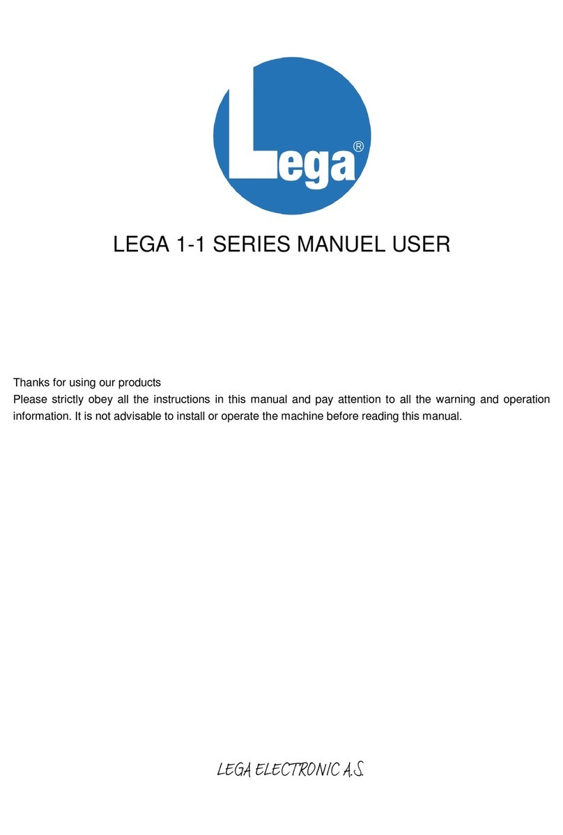 Lega 1-1 Series user manual