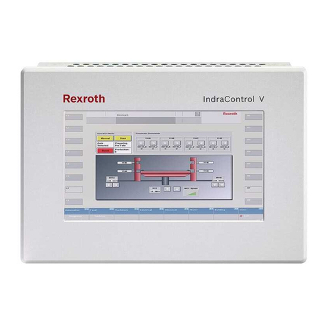 Bosch Rexroth IndraControl VR 21 Series User manual