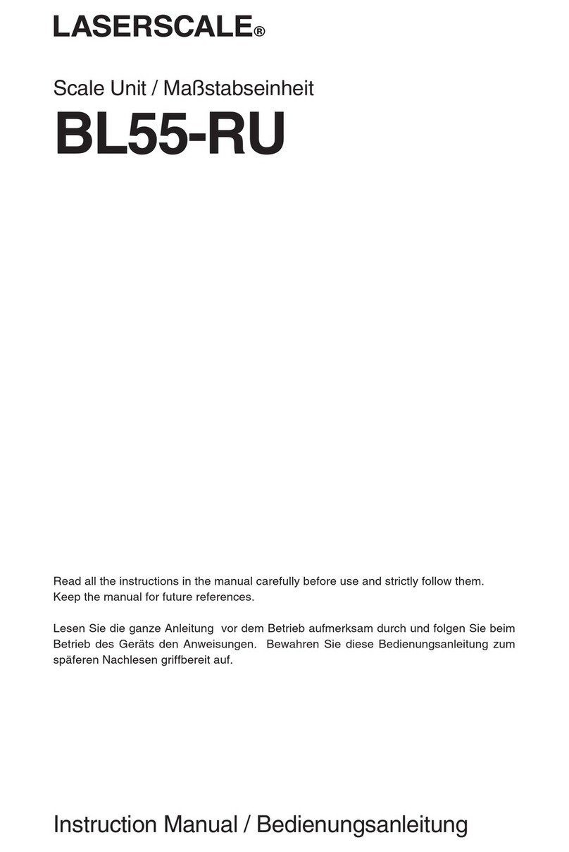 Laserscale BL55-RU instruction manual