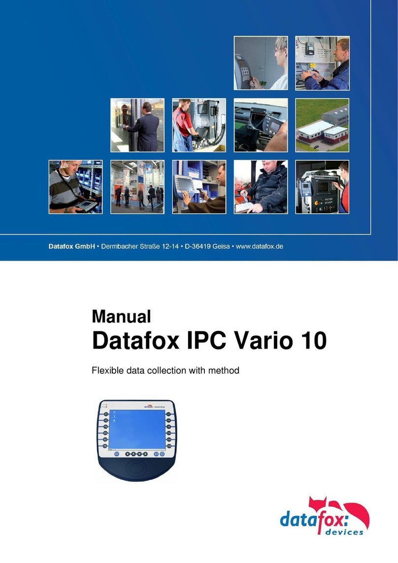Datafox IPC Vario 10 manual