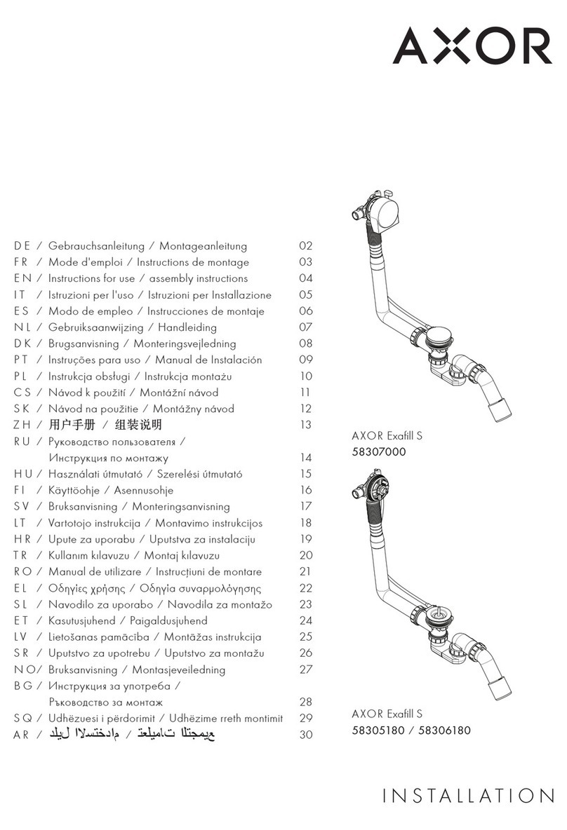 Axor Exafill S Manual