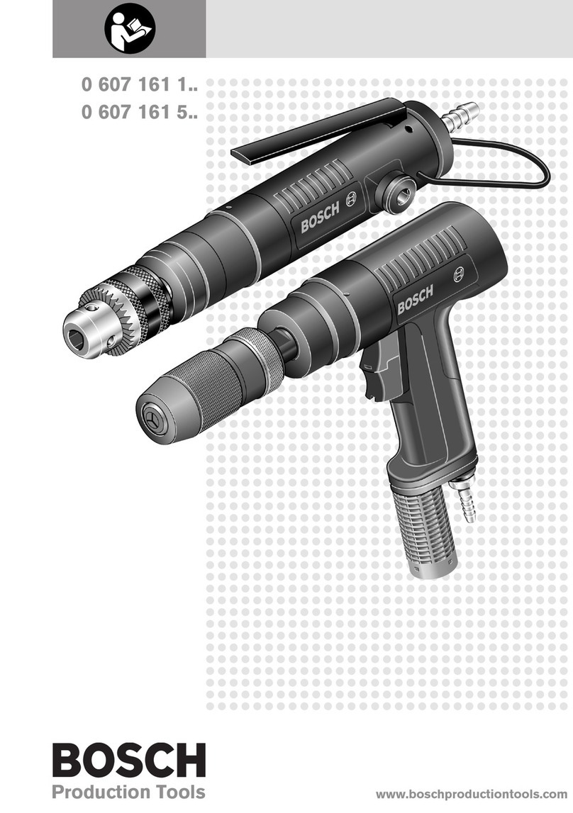 Bosch 0 607 161 Series User manual