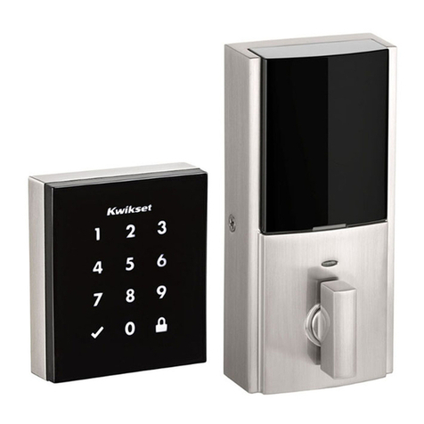 Kwikset OBSIDIAN Operating instructions Kwikset OBSIDIAN Operating instructions