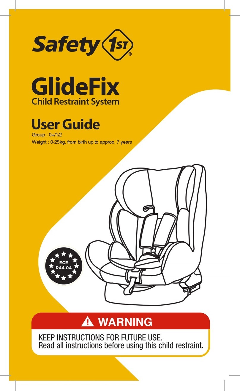 Safety 1st GlideFix User manual Safety 1st GlideFix User manual