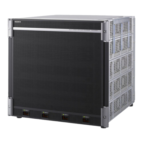 Sony MVS-8000X-C installation manual