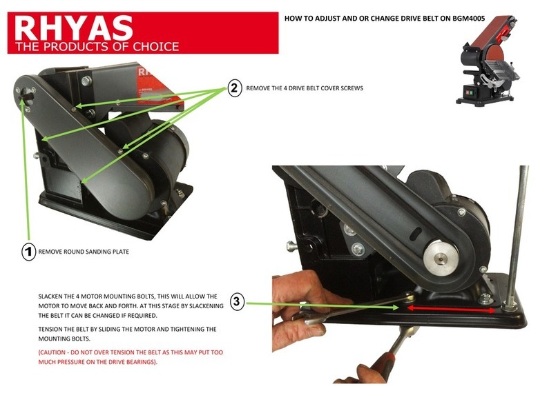 Rhyas BGM4005 Original instructions