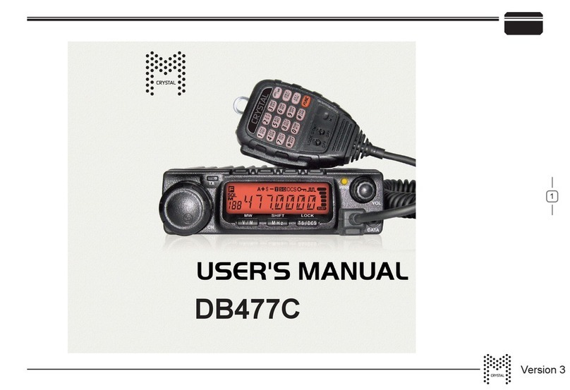Crystal DB477C user manual