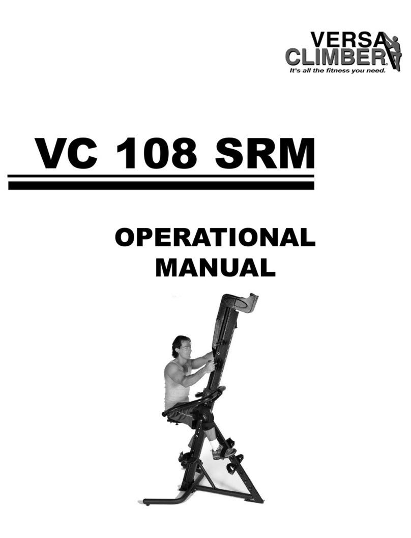 versa climber VC 108 SRM Operational manual