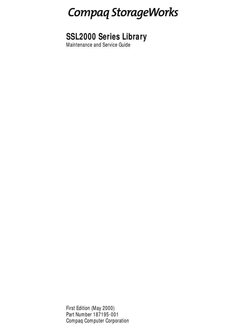 HPE Compaq StorageWorks SSL2000 Series Manual