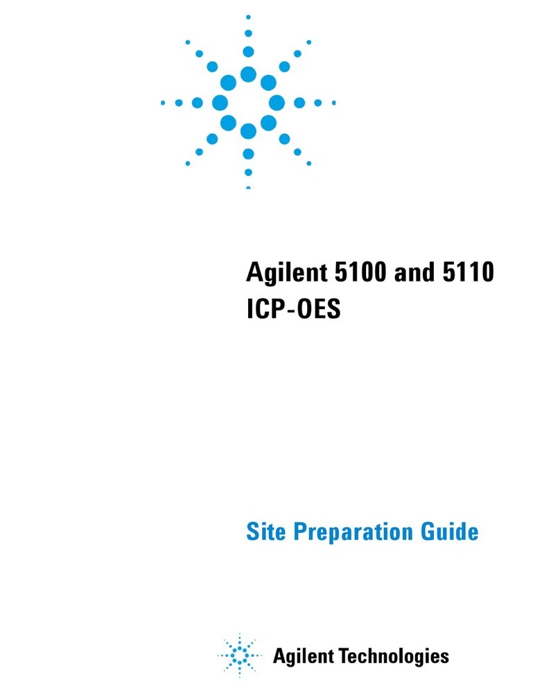 Agilent Technologies 5100 ICP-OES Operating instructions Agilent Technologies 5100 ICP-OES Operating instructions