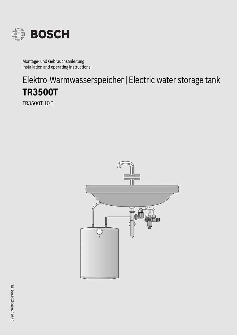 Bosch TR3500T Series User manual Bosch TR3500T Series User manual