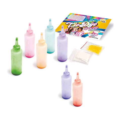 Inter-Play FAb Lab Tie Dye Kit instructions