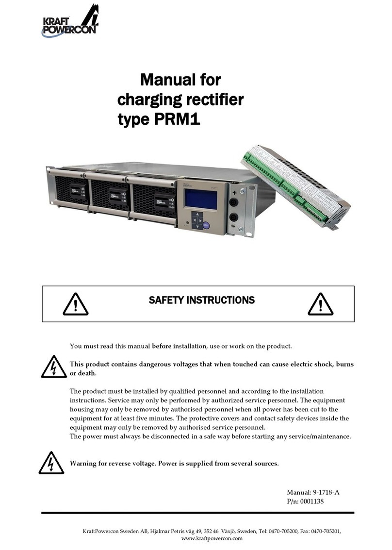 KraftPowercon PRM1 manual