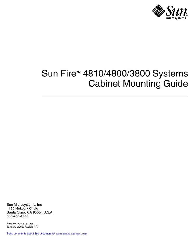 Sun Microsystems Fire 4810 Installation instructions manual