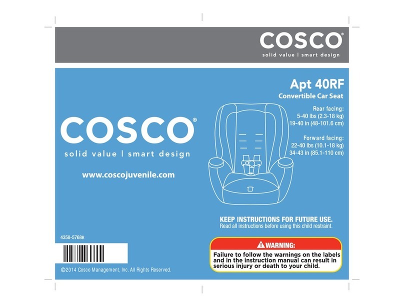 Dorel Juvenile Group Cosco Apt 40RF manual Dorel Juvenile Group Cosco Apt 40RF manual
