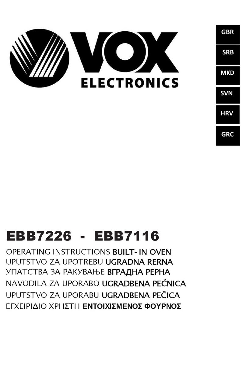 VOX electronics EBB7226 User manual
