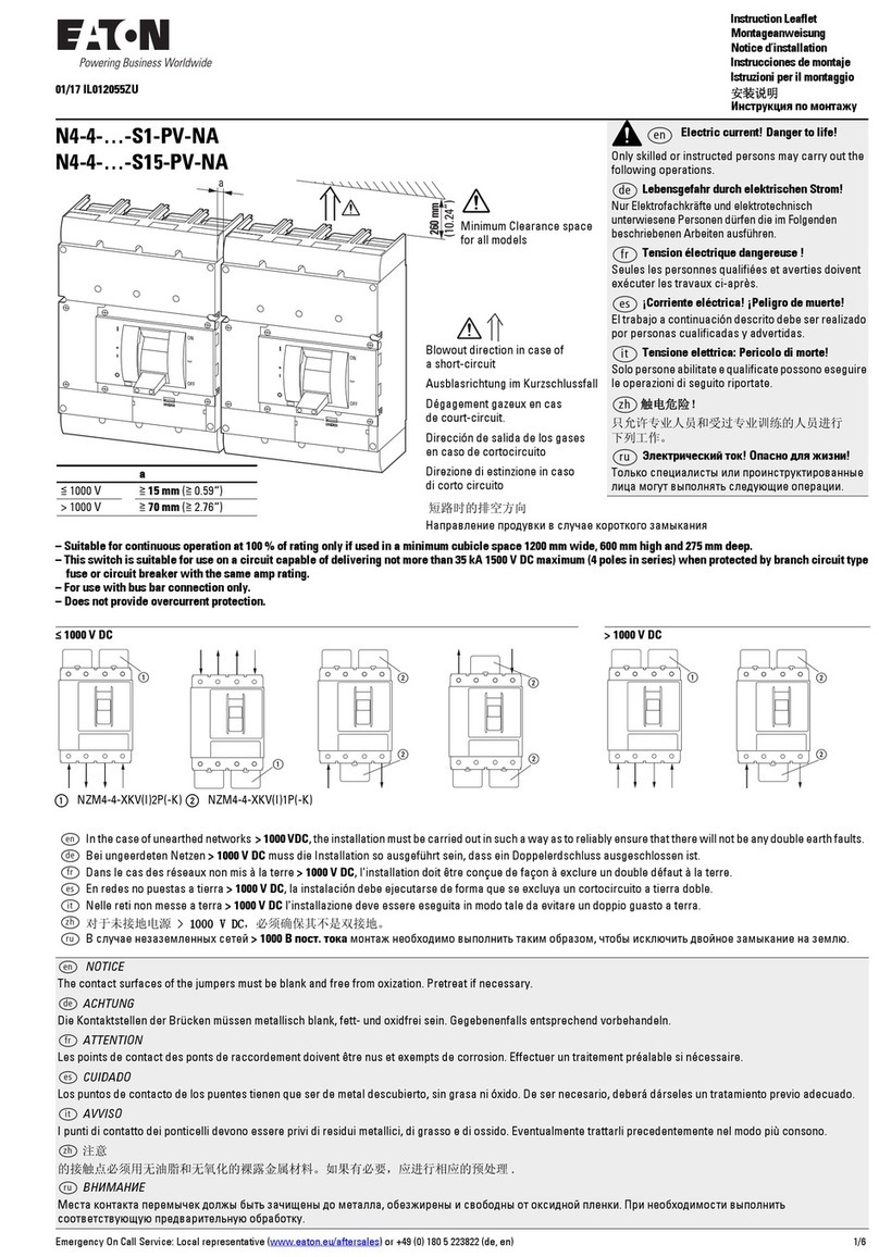 Eaton N4-4-S1-PV-NA Series Manual Eaton N4-4-S1-PV-NA Series Manual