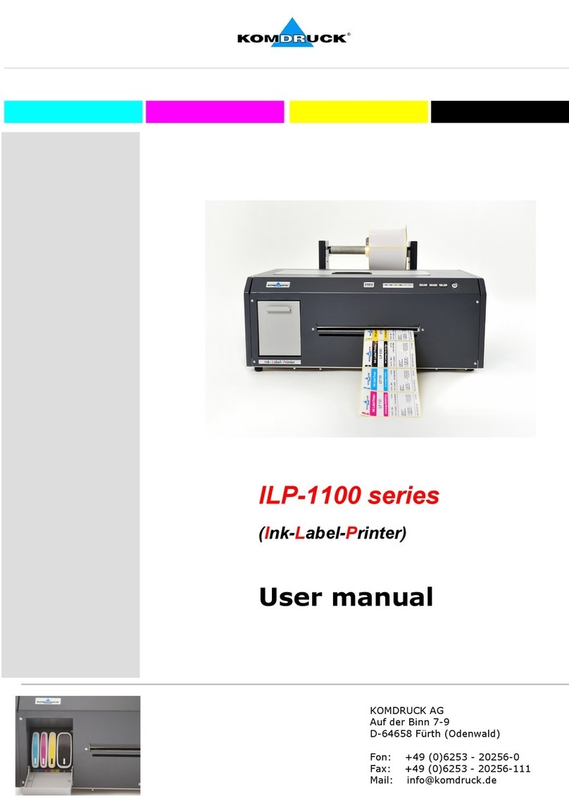KOMDRUCK ILP-1100 Series User manual