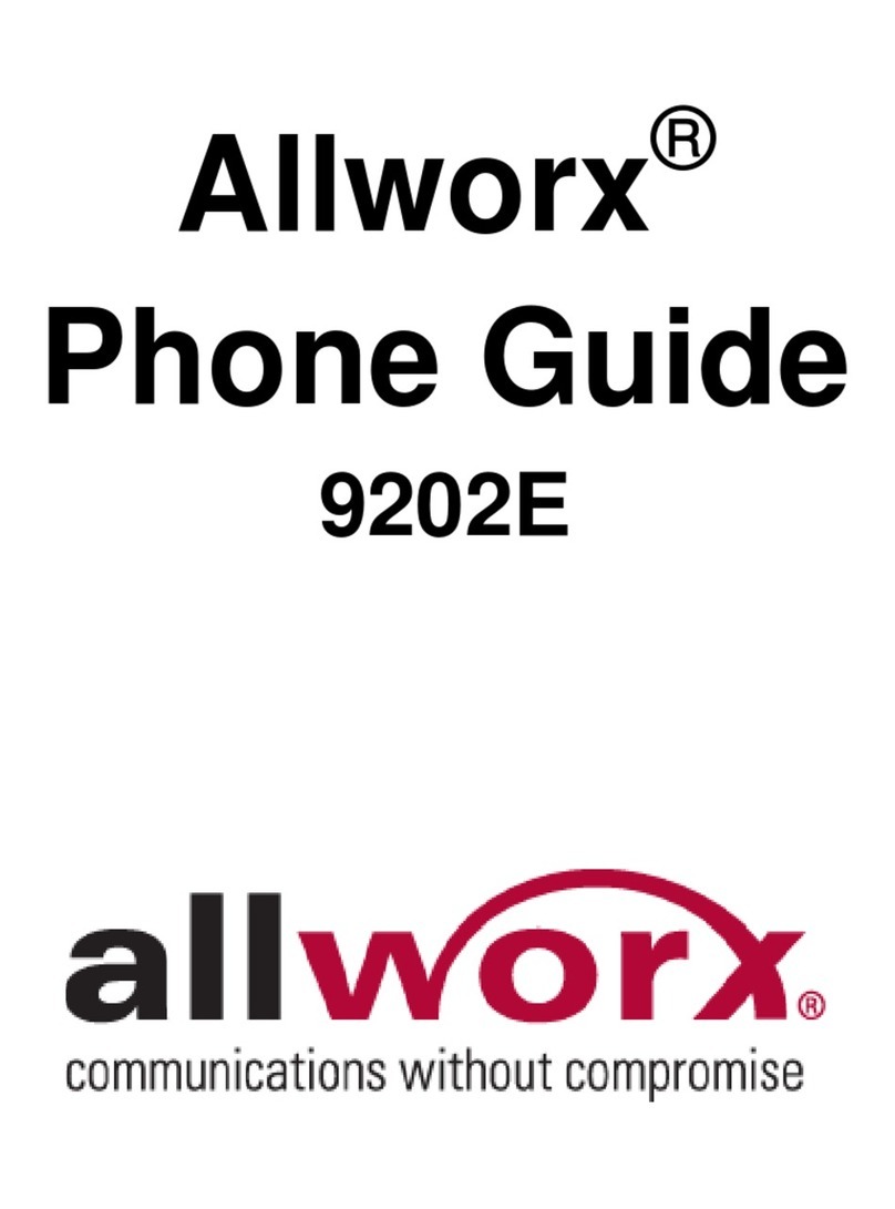 Allworx 9292E User manual