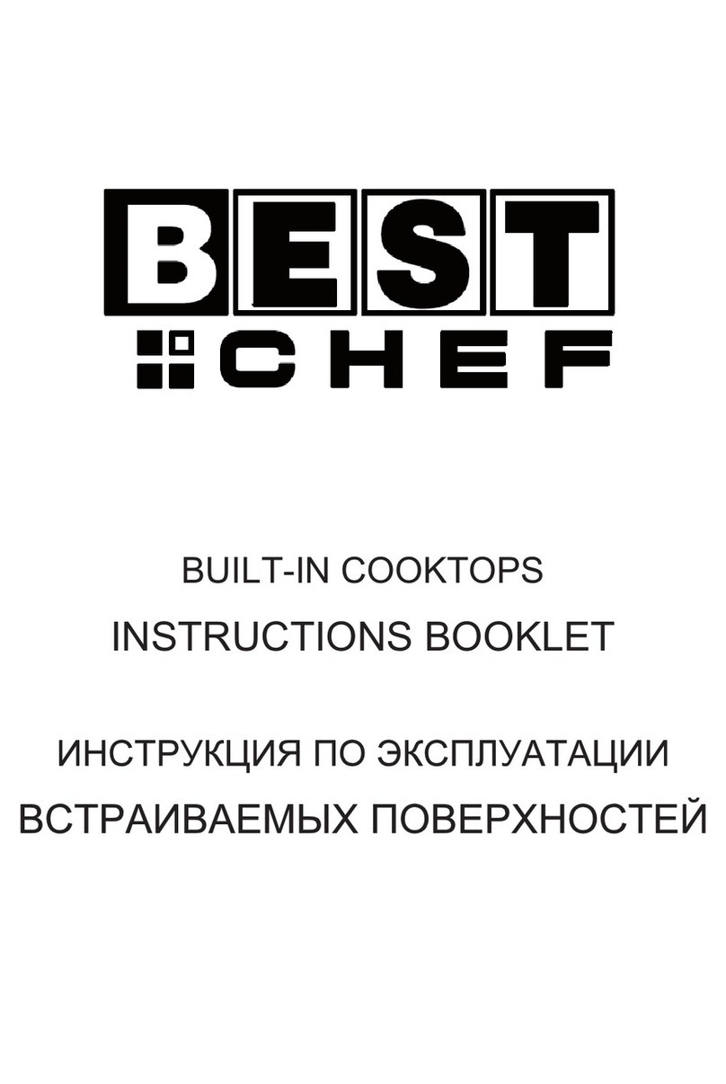 BEST Chef GH 61 F Instruction booklet
