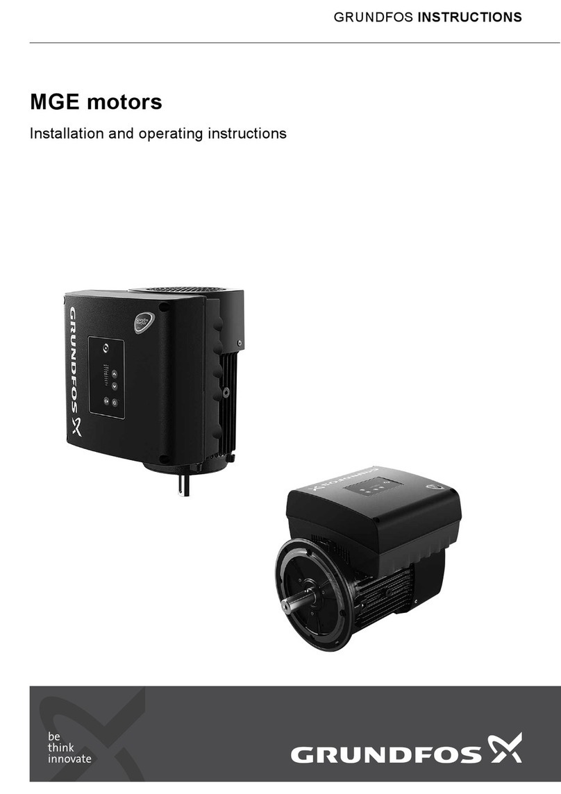 Grundfos MGE Series User manual