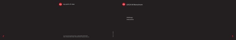 Leica M Monochrom User manual Leica M Monochrom User manual