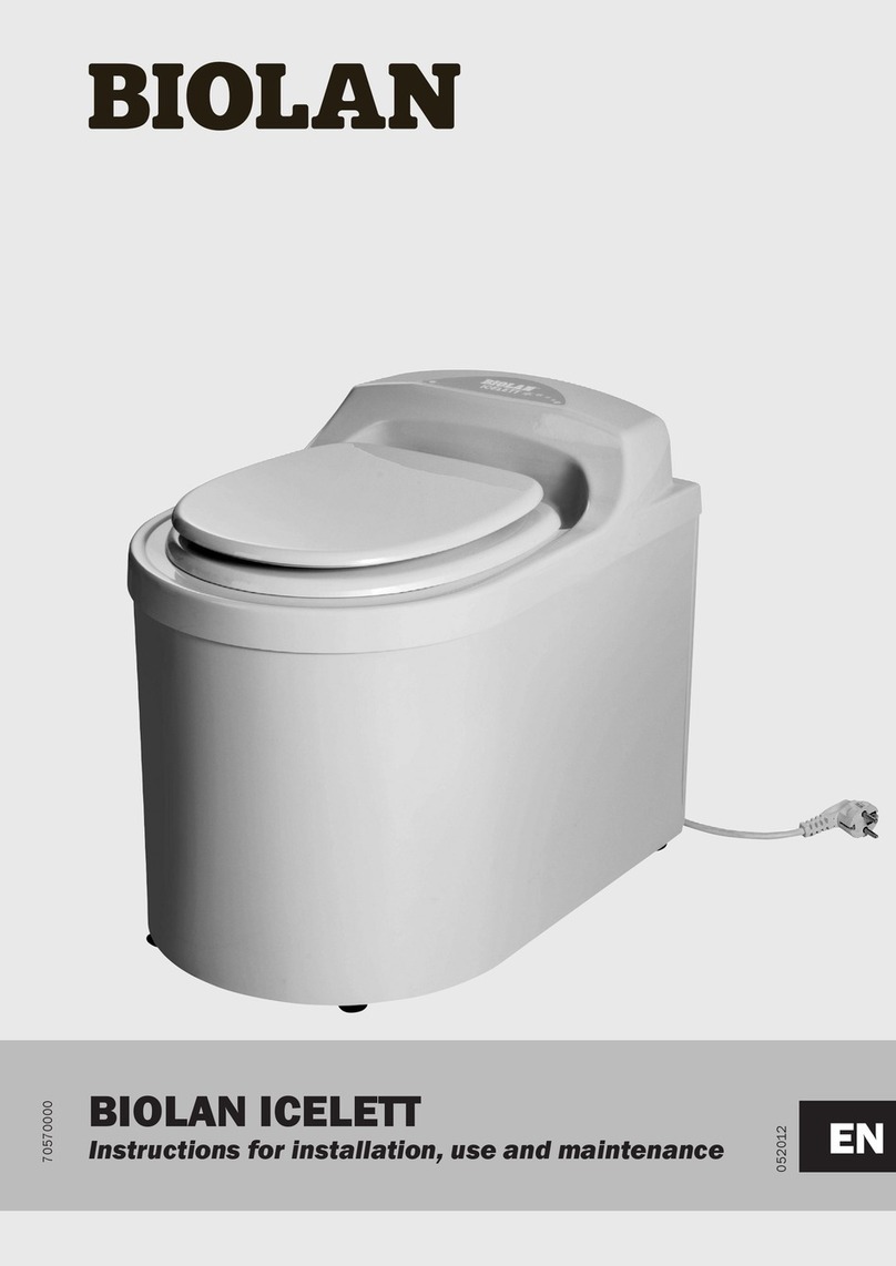 BIOLAN ICELETT Parts list manual