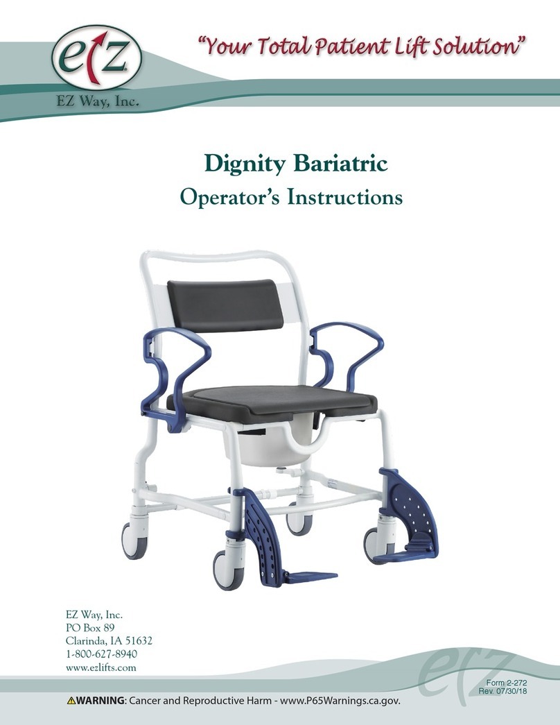 eZway Dignity Bariatric Specifications