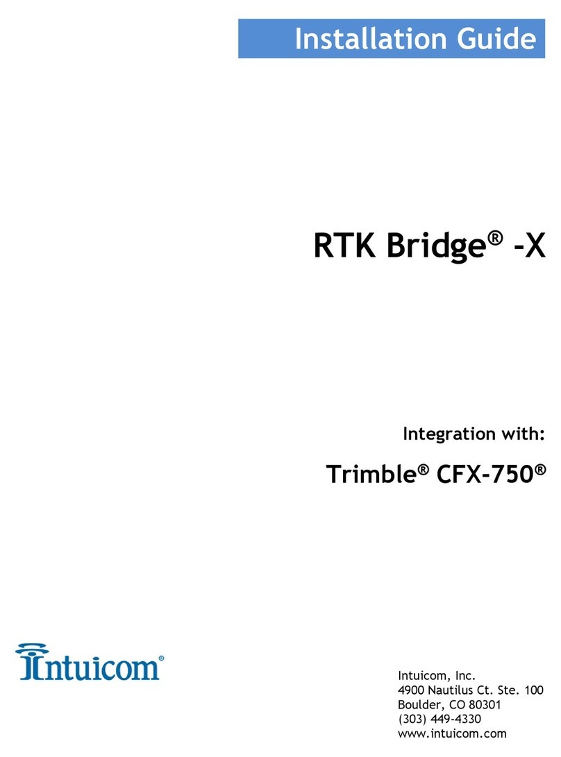 Intuicom RTK Bridge-X User manual