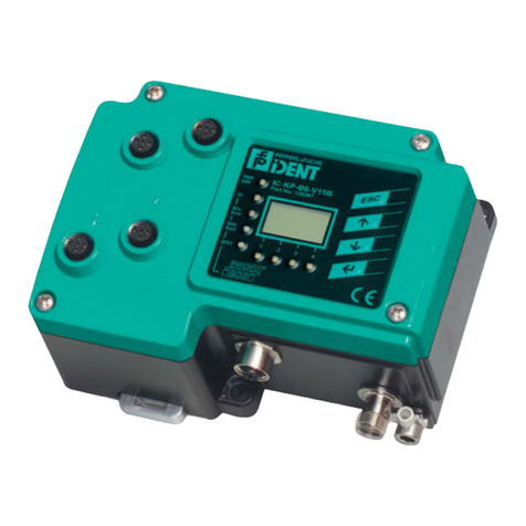 Pepperl+Fuchs iDent Control IC-KP-B6-V15B User manual