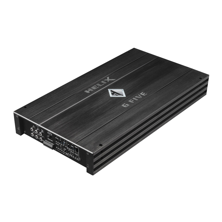 HELIX G FIVE User manual