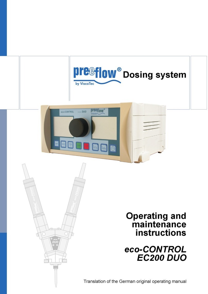 ViscoTec PreeFlow eco-CONTROL EC200 DUO Operating and maintenance instructions ViscoTec PreeFlow eco-CONTROL EC200 DUO Operating and maintenance instructions